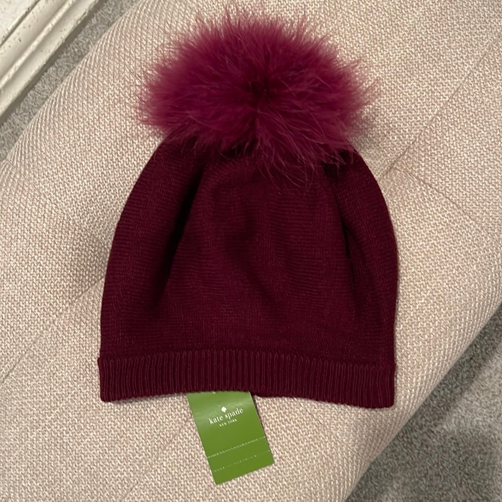 Kate spade New York marilbou Pom beret